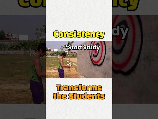 Consistency transforms students | Siddharth Agarwal