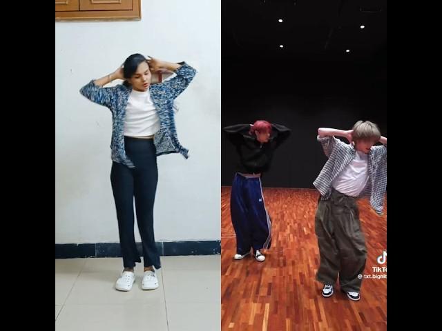 Yeonjun 'GGUM' Dance Cover Comparison Akshaya #ggum #yeonjun #yeonjuntxt #txtyeonjun #txt