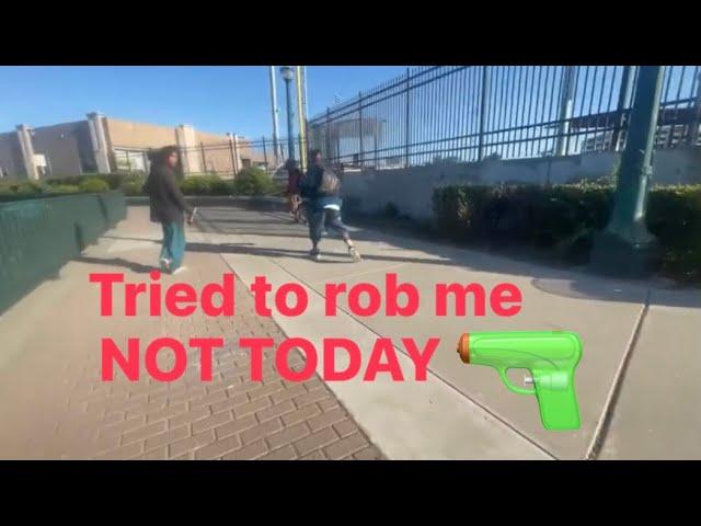 Almost robbed while fishing Stockton ca