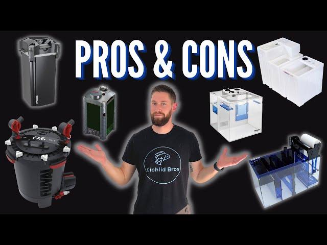 Canister Filter or Sump | Which Aquarium Filter is Best for You?