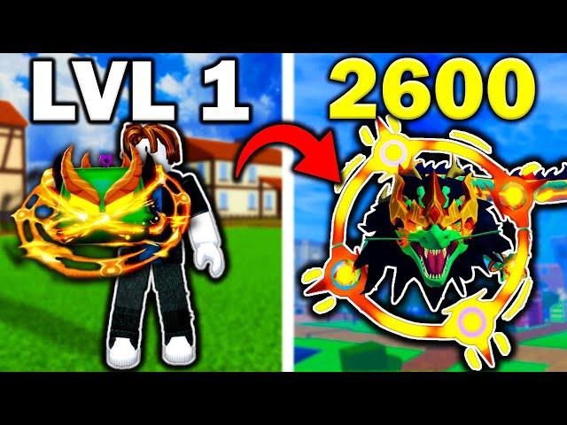 Noob To Max With DRAGON REWORK In Blox Fruits [FULL MOVIE]