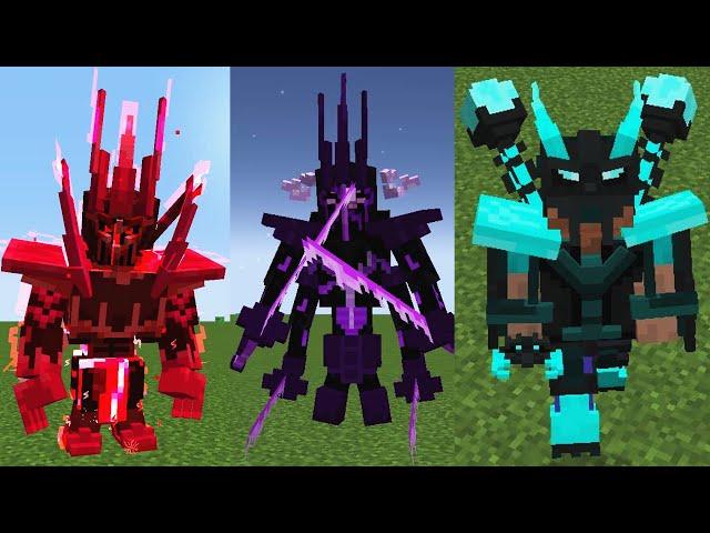 Bad NPCs MOD in Minecraft - NEW BOSS MOBS