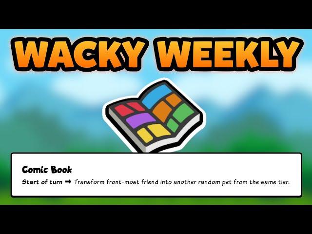 The New Wacky Weekly Pack is Here and it is TRANSFORMATIVE