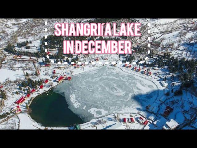 Shangrila Lake in December