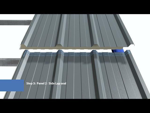 Importance of sealants when installing insulated roof panels