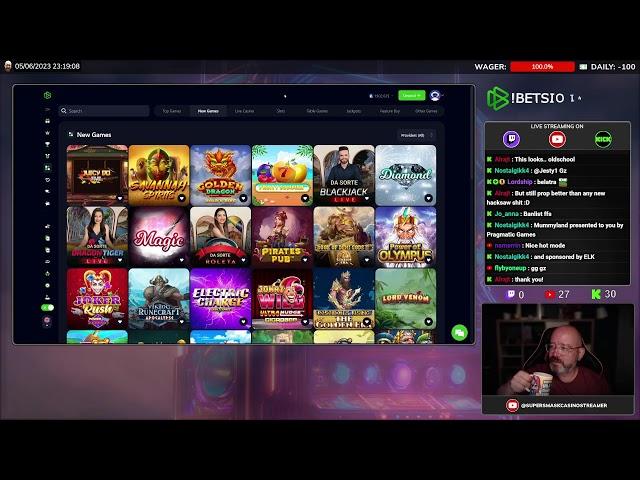 18+ | !500 Casino and !BETSIO Later! @supersmask | !WINDETTA New BONUS! | 05/06-23 | www.supersm…