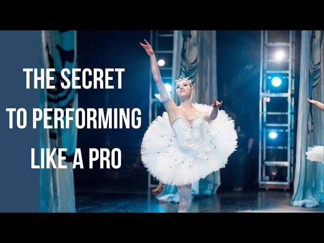 Underrated Tips for Performing Your BEST (how professional ballet dancers do it) | TwinTalksBallet