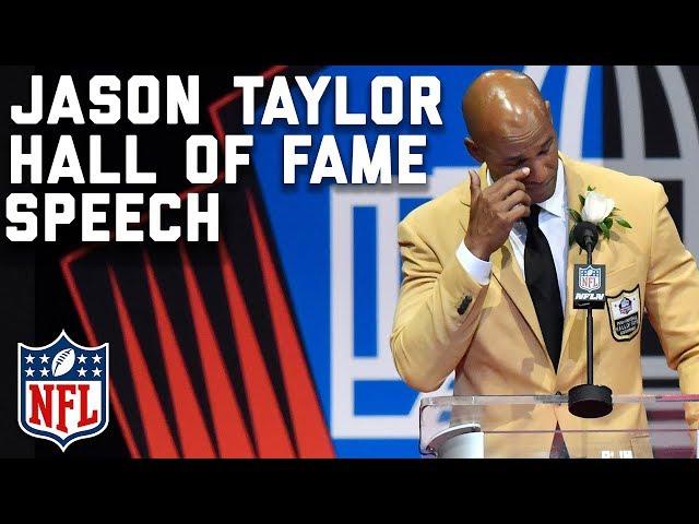 Jason Taylor's Hall of Fame Speech | 2017 Pro Football Hall of Fame | NFL