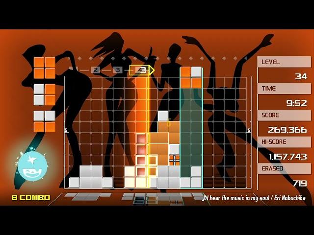 Lumines Remastered - Challenge Basic - 1,228,873