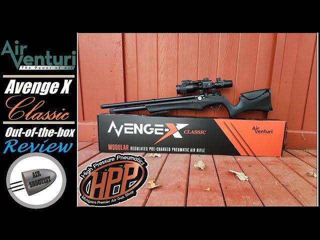 Air Venturi Avenge-X .22 Caliber Budget Airgun Review - 100% Out Of The Box  Shot at 25/50/100 Yards