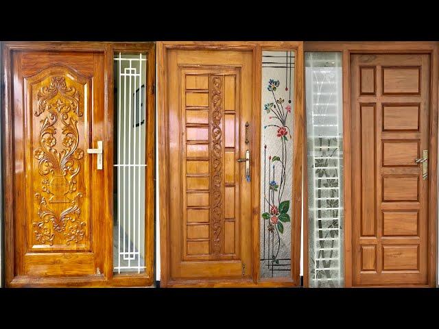 Latest Teak Wood Main Door Collections  in 2020 | Front Door Design Ideas