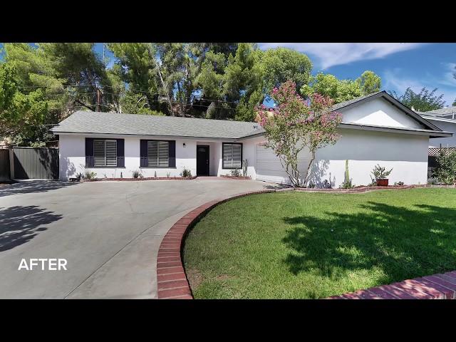 Newhall, CA Renovation Project - Before, After, & Staging