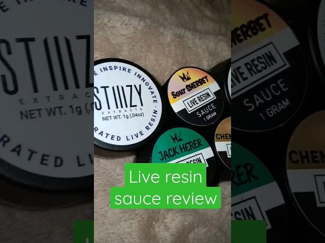 live resin sauce review