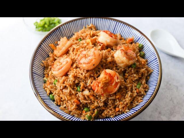 30-min. Delicious Chinese Style Shrimp Fried Rice