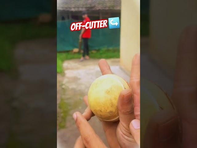 Off-Cutter Bowling By Right- Handed Bowler. #cricket #cricketlover #bolwing #nepalicricket #shorts