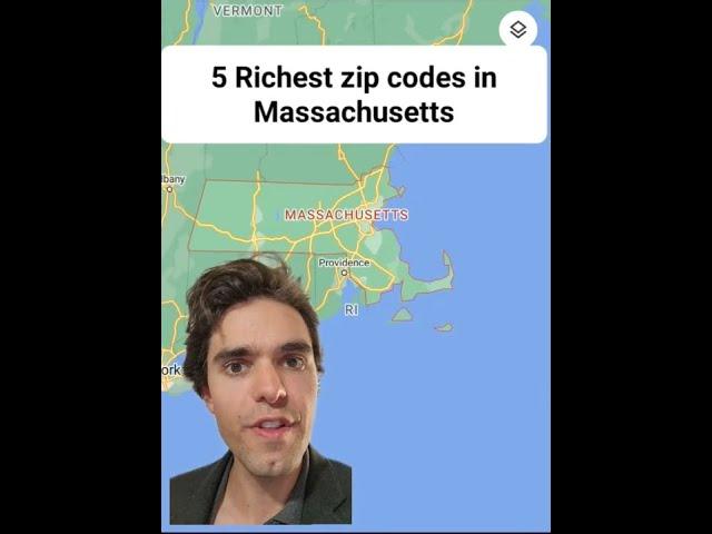 5 Richest Zip Codes in Massachusetts