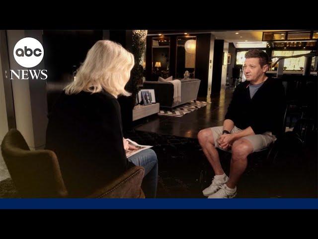 Jeremy Renner to open up in exclusive interview with Diane Sawyer l ABC News
