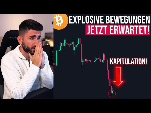 Achtung: Bitcoin KAPITULATION startet JETZT! (24 Stunden verbleiben)