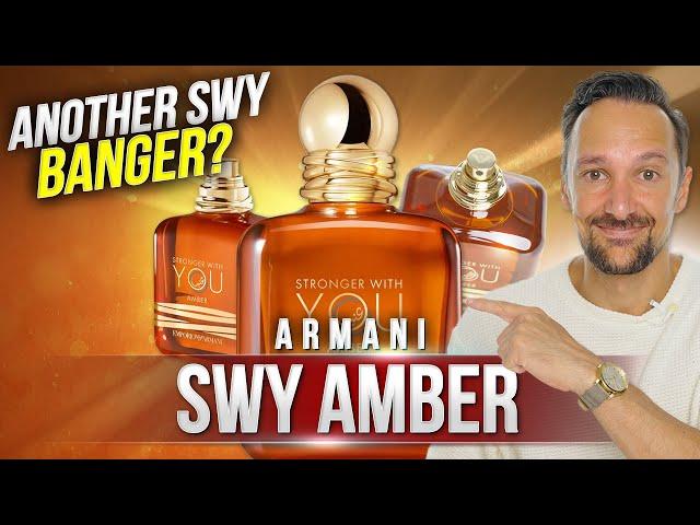 Armani Stronger With You AMBER First Impressions! The Best Stronger With You Fragrance For Men?