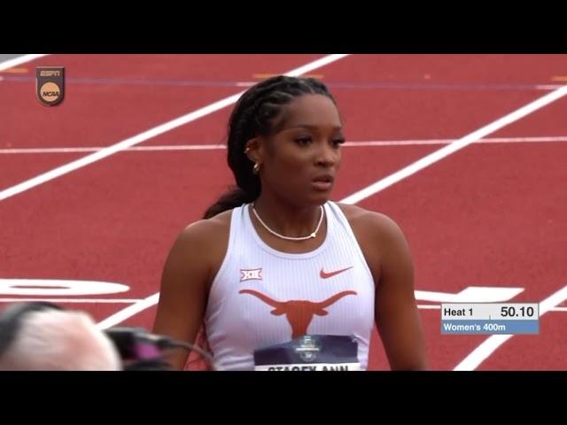 NCAA TRACK & FIELD OUTDOOR : 400M SEMI FINAL 1 - TALITAH DIGGS (UF)