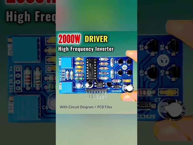 2000w driver #circuitbasics #electronicproject