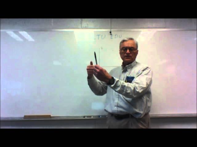 Statics: Using the Right Hand Rule to find the Direction of 3D Axes and Moments