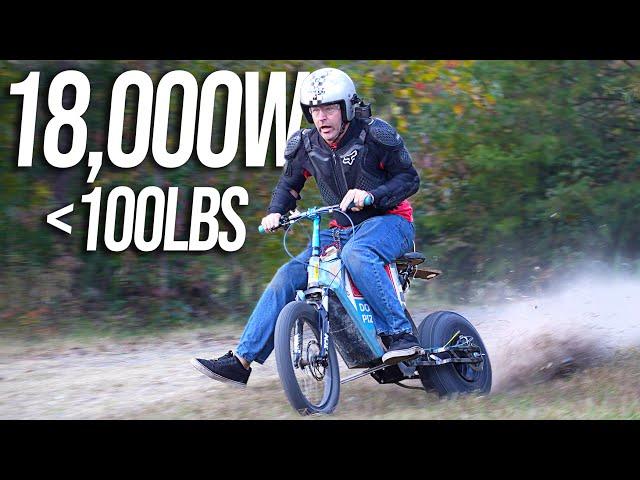 We Built a 24HP Electric Mini Bike (and it’s Terrifying)