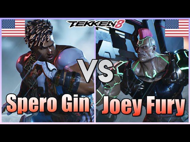 Tekken 8  ▰  Spero Gin (Eddy) Vs Joey Fury (Jack-8) ▰ High Level Matches!