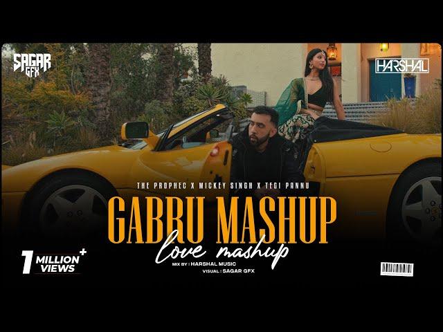 Gabru Mashup | Harshal Music | The Prophec Mashup | Mickey Singh | Gabru X Locket | Love Mashup 2024