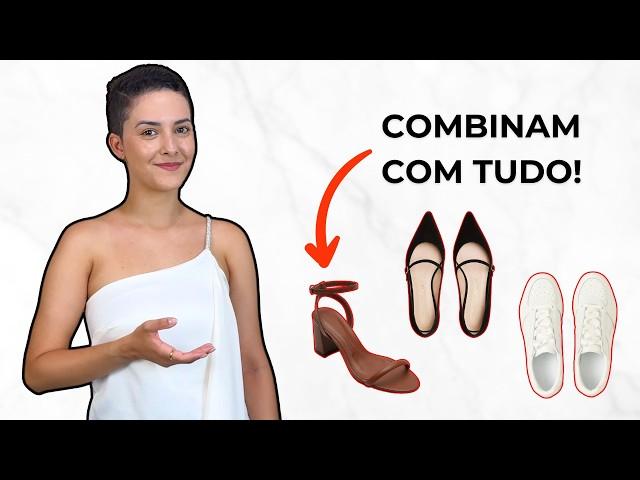 5 CALÇADOS QUE COMBINAM COM TUDO