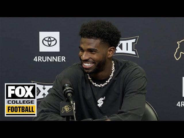 Postgame Interview: Shedeur Sanders after Colorado's EPIC overtime victory vs. Baylor