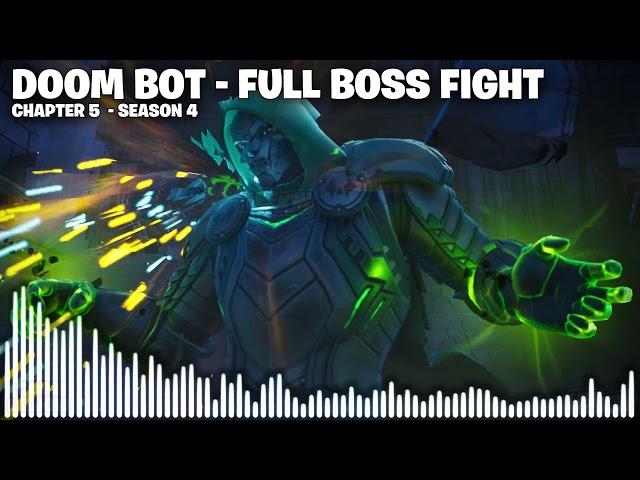 Fortnite Doombot Complete Boss Fight Music (Boss Music with Stingers) [Chapter 5 Season 4]