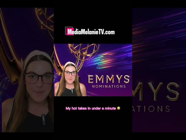 My #Emmys noms hot takes in under a minute. ⏱️#emmyawards2024 #emmys2024 #emmyawards #TV