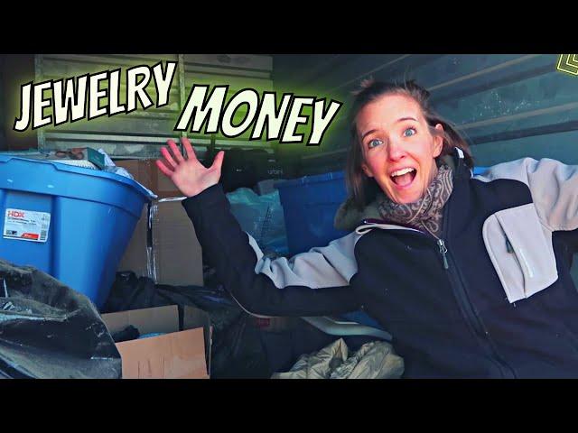 Found Money & Jewelry In Abandoned Storage Unit!