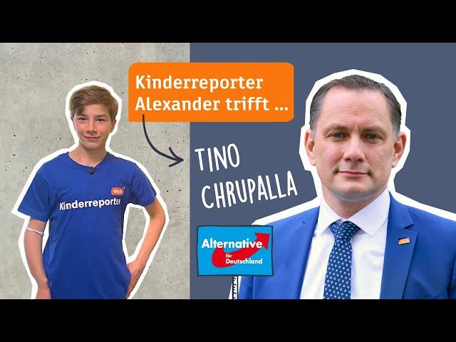 logo!-Interview zur Bundestagswahl - AfD: Tino Chrupalla - logo! - ZDFtivi