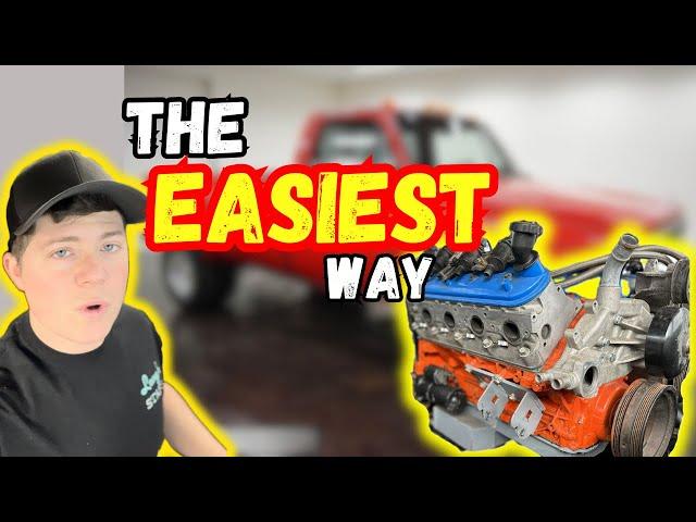 How to LS swap an old GMC Chevy square body