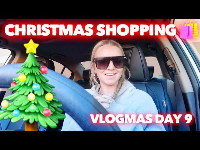 CHRISTMAS SHOPPING!! | VLOGMAS DAY 9 | Bryleigh Anne