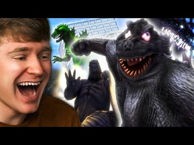 Reacting to GODZILLA DESTROYS YOU! (Funny)