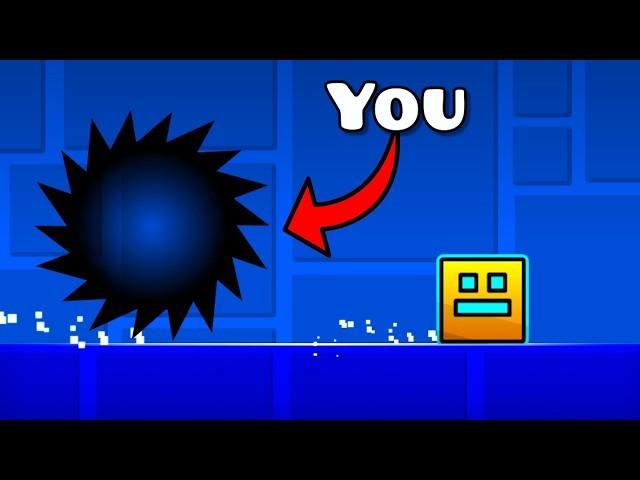 Geometry Dash, But You Are The Sawblade