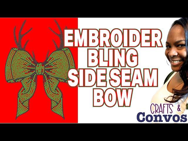 Crafts & Convos | Trendy Side Seam Embroidery with Bling