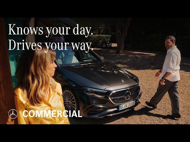 2025 Mercedes-Benz E-Class “Knows your day. Drives your way.” Commercial