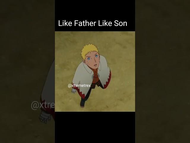 Like Father Like Son Boruto Funny Scene