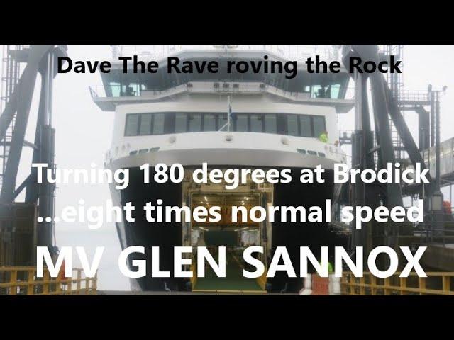 *A VIDEO* MV GLEN SANNOX today, Boxing Day at Brodick, Arran@davetheraverovingtherock