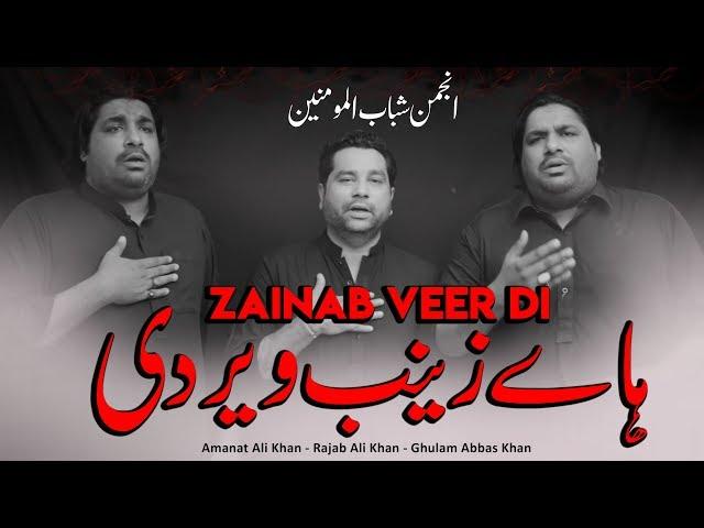 Haye Zainab Veer Di | Sonu Monu Nohay 2020 | Nasir Asghar Nohay | ShababulMomineen | BibiZainab Noha