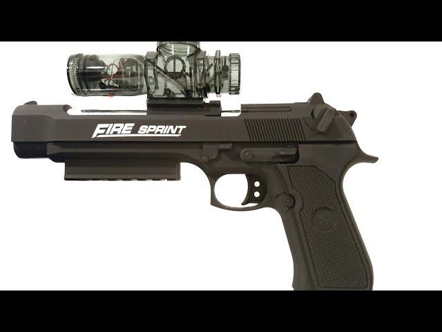 Fire Sprint Gel Blaster Pistol Review - Renegade Blasters - NextGen Toy Guns