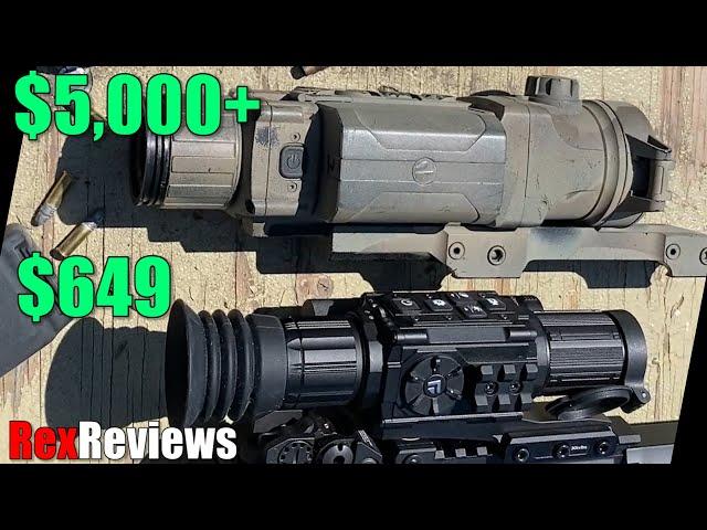 Which can SEE better in the DARK?  $649 Arken Zulus VS $5,000 THERMAL Night Vision? ~ Rex Reviews