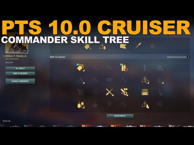 PTS 10.0 New Cruiser Commander Tree