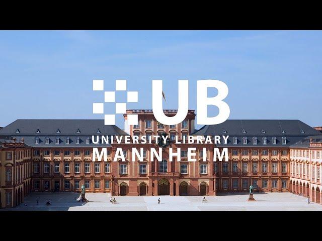 UB Mannheim - digital library tour