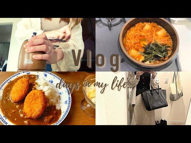 【Vlog】出勤日で1人で過ごす休日| 両親へのプレゼント| コーヒーのある暮らし| ズボラ料理| 何気ない日常 | 夫婦2人暮らし