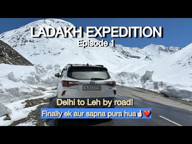 Delhi to Ladakh by road | The Ultimate Adventure Awaits️